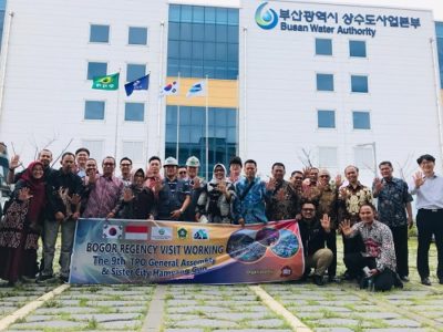 Kunjungan kerja Pemkab Bogor ke Busan Water Autority