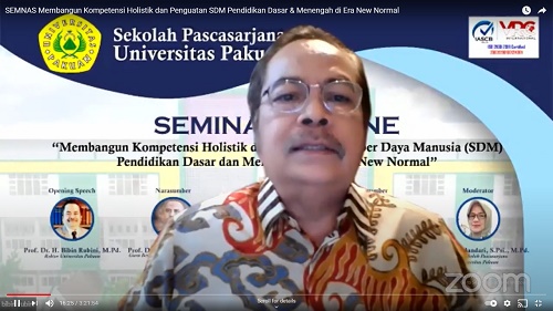 Prof. Dr. Bibin Rubini, M.Pd.