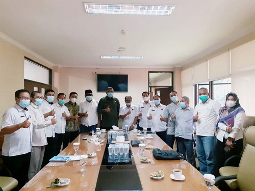 audiensi pimpinan DPRD Kabupaten Bogor dengan Presidium Bogor Timur