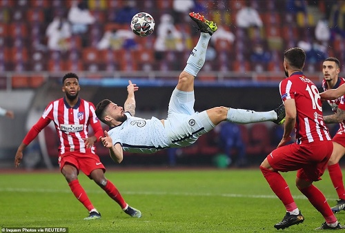 Tendangan salto giroud