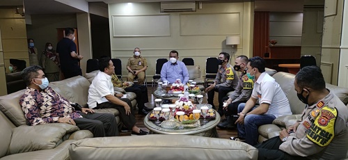 Kapolres Bogor kunjungi Pimpinan DPRD Kabupaten Bogor