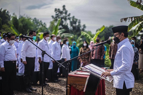 pelantikan pejabat pemkot bogor