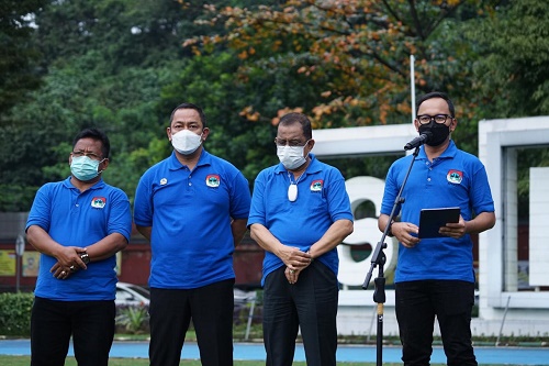 Ketua Dewan Pengurus Apeksi yang juga Wali Kota Bogor Bima Arya