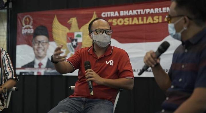 Anggota DPRD Jabar Viman Alfarizi Ramadhan Sosialisasi Empat Pilar di Tasikmalaya