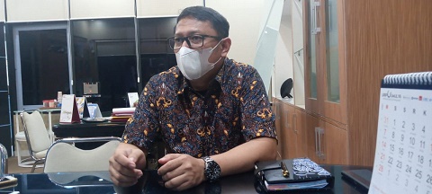 Diretur Teknik (Dirtek) Perumda Tirta Pakuan Ardani Yusuf