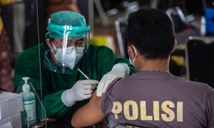 vaksinasi polisi