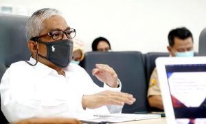 Pimpinan dan Anggota Komisi V DPRD Provinsi Jawa Barat melakukan kunjungan kerja ke RSUD Kesehatan Kerja Provinsi Jawa Barat, di Kabupaten Bandung, Rabu (14/4/2021). (Foto : Rizky Ramdhani/Humas DPRD Jabar).