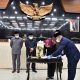 Dewan Perwakilan Rakyat Daerah (DPRD) Provinsi Jawa Barat gelar Rapat Paripurna Persetujuan Bersama Calon Persiapan Daerah Otonomi Baru (CDPOB) Bogor Timur dan Indramayu Barat, Jumat (16/4/2021). (Foto : Ariez-Budi-Fahmi/Humas DPRD Jabar).