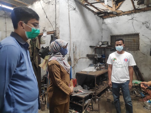 Monev Dinas Perdagangan dan Perindustrian Kabupaten Bogor