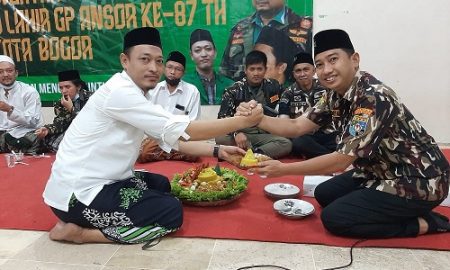 Keterangan foto : kegiatan silaturahmi GM FKPPI dengan GP Ansor Kota Bogor
