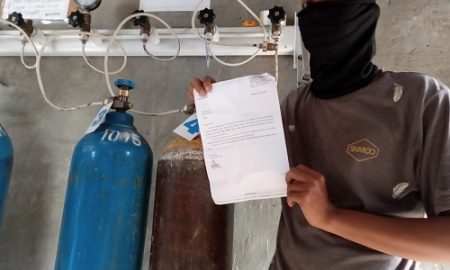 penjual oksigen di cibinong