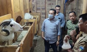 Komisi I DPRD Provinsi Jawa Barat lakukan kunjungan kerja ke Bumdes Bina Laksana di Desa Sukalaksana Kecamatan Samarang, Kabupaten Garut, Senin (14/6/2021). (Foto : Fajar/Humas DPRD Jabar).