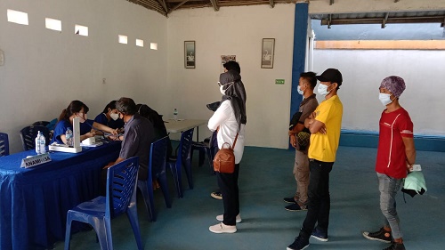vaksinasi oleh nasdem kabupaten bogor