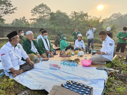 peletakan batu pertama PKB Kabupaten Bogor