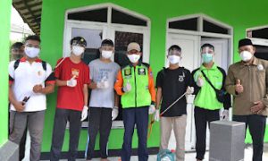 penyemprotan disinfektan