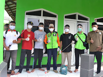 penyemprotan disinfektan
