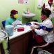 Sekretaris DPD Nasdem Kota Bogor saat meninjau donor darah di UTD PMI Kota Bogor