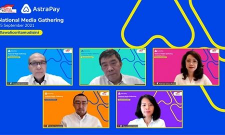 Sesi media dialog dan silahturahmi pada National Media Gathering yang menjadi rangkaian acara Grand Launching AstraPay