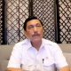 Menko Marves Luhut Binsar Pandjaitan dalam Keterangan Pers mengenai Perkembangan PPKM Terkini, Senin (13/09/2021) malam, secara virtual. (Sumber: Tangkapan Layar YouTube Kemenko Marves)