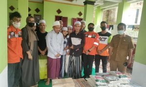 Kondisi terakhir di pondok pesantren salafiyah di Kp. Babakan RT 01 RW 06 Desa Kertajaya Kec. Rumpin yang mengalami musibah kebakaran pada hari Minggu (5/9).