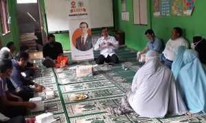 Anggota DPRD Kota Bogor Mardiyanto melakukan reses di Cikaret