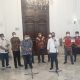 konferensi pers Wali Kota Bogor, Bima Arya bersama Perumda Tirta Pakuan dan PT Adhi Karya TBK di Balikota Bogor, Jumat (8/10/2021).