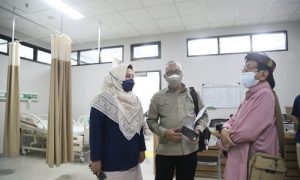 Pimpinan dan Anggota Komisi V DPRD Provinsi Jawa Barat melakukan kunjungan monitoring kegiatan pelaksanaan vaksin di RSUD Al Ihsan