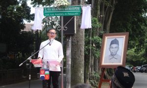 Wali Kota Bogor, Bima Arya Sugiarto meresmikan jalan R.H. Soelaeman A. Kartadjoemena. Jalan tersebut sebelumnya bernama Jalan Ciheuleut