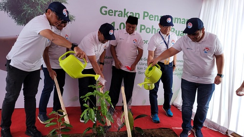 PPATK Tanam 1.000 Pohon di Kota Bogor