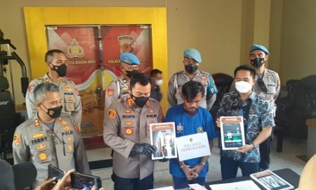 sopir angkot bunuh wanita