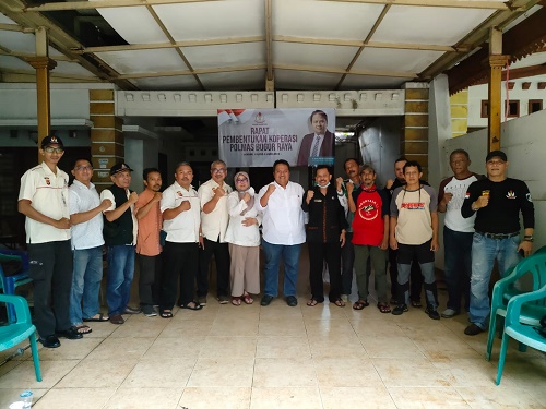 Ketua Umum Polmas Bogor Raya Rino Indira Gusniawan menyambut baik pembentukan Koperasi Polmas Bogor Raya.